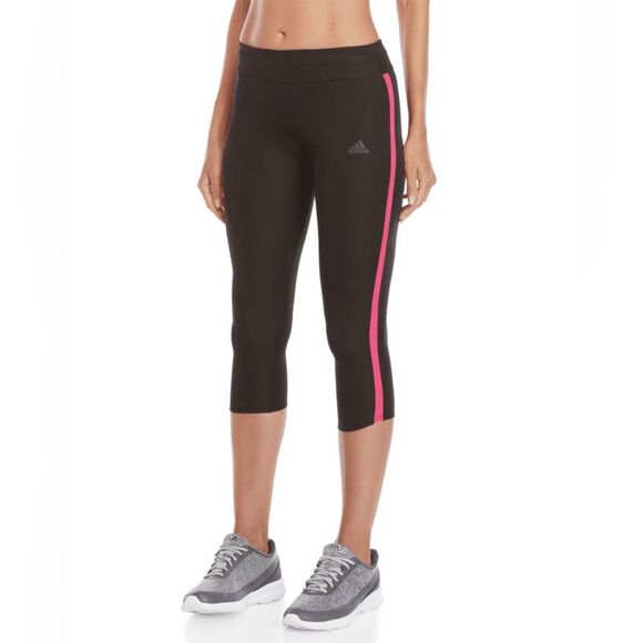 NEW Adidas Response 3/4 Athletic Leggings Tights Womens Size S - Picture 1 of 7